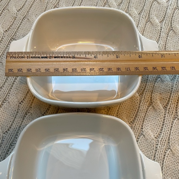 Set of 2 Corning Ware Cornflower Blue Small Casserole Dishes P-43-B & P-41. - Picture 12 of 15